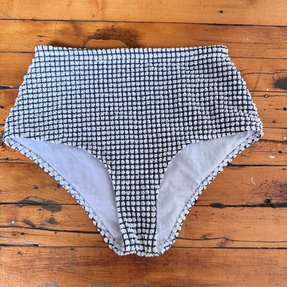 RITA ROW Puffy Popcorn Vintage Pinup Inspired High-waisted Swim Set - Picture 7 of 10